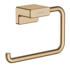 Hansgrohe AddStoris - Portarotolo, Color Bronzo Spazzolato 41771140