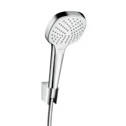 Hansgrohe Croma Select E - Doccetta A Mano Vario Porter, Set 1,60 M, Bianca/cromata 26413400