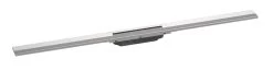 Hansgrohe RainDrain Flex - Canalina Doccia Lineare Con Griglia In Acciaio Inox 1200, Centro Spazio, Accorciabile, Acciaio Inox Spazzolato 56047800