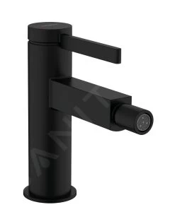 Hansgrohe Finoris - Miscelatore Per Bidet, Con Sistema Di Scarico Push-Open, Nero Opaco 76200670