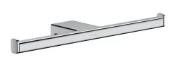 Hansgrohe AddStoris - Portarotolo Doppio, Cromo 41748000