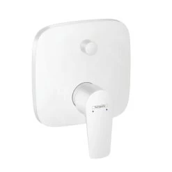 Hansgrohe Talis E - Miscelatore Ad Incasso Per Vasca Da Bagno Con Combinazione Di Sicurezza, Bianco Opaco 71474700