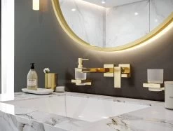 Hansgrohe AddStoris - Portaspazzolino E Dentifricio Con Supporto, Vetro Opaco/color Oro Lucido 41749990 -Negozio Di Articoli Per Il Bagno 1e790115c78bfab44630a2b2
