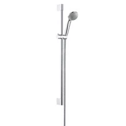 Hansgrohe Crometta 85 - Set Doccia Variojet, 2 Getti/Saliscendi Unica'Crometta 0,65 M, Cromato 27763000