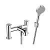 Hansgrohe Vernis Blend - Set Bordovasca Con Accessori, Montaggio A 2 Fori, Cromo 71461000