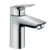 Hansgrohe Logis - Miscelatore Monocomando CoolStart 100 Per Lavabo, Con Sistema Di Scarico, Cromato 71102000