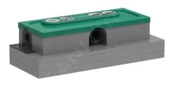 Hansgrohe UBox Universal - Kit Di Base Per Installazione Piana Di Canaline Doccia Lineari 01000180