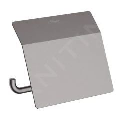 Hansgrohe AddStoris - Portarotolo Con Coperchio, Cromo Nero Spazzolato 41753340