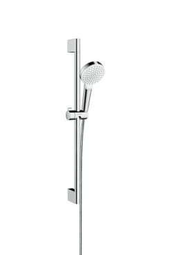 Hansgrohe Crometta - Set Doccia Green 6 L/min, 100 Mm, Bianco/cromato 26554400