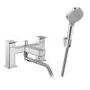 Hansgrohe Vernis Shape - Set Bordovasca Con Accessori, Montaggio A 2 Fori, Cromo 71462000