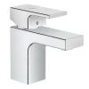 Hansgrohe Vernis Shape - Miscelatore Da Lavabo, Con Sistema Di Scarico, CoolStart, EcoSmart, Cromo 71593000