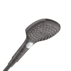 Hansgrohe Raindance Select E - Doccetta 120, 3 Getti, Cromo Nero Spazzolato 26520340