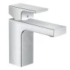 Hansgrohe Vernis Shape - Miscelatore Da Lavabo, Con Sistema Di Scarico, EcoSmart, Cromo 71568000