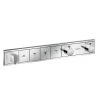 Hansgrohe RainSelect - Miscelatore Ad Incasso Per 4 Utenze, Cromo 15357000