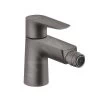 Hansgrohe Talis E - Miscelatore Per Bidet, Con Sistema Di Scarico, Cromo Nero Spazzolato 71720340