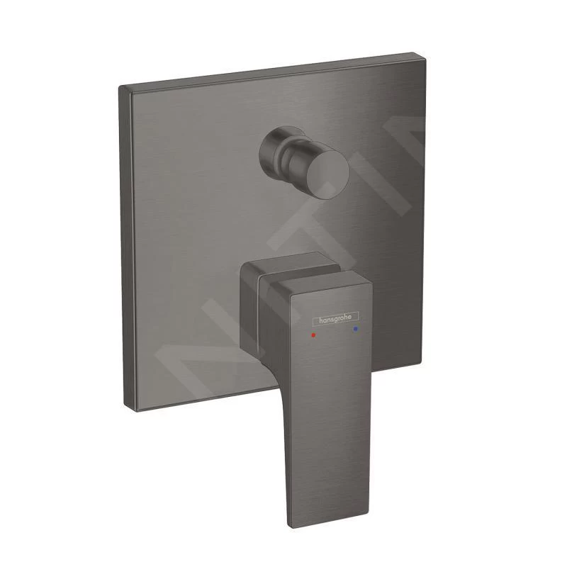 Hansgrohe Metropol - Miscelatore Ad Incasso Per Vasca Da Bagno, Cromo Nero Spazzolato 32545340 1 Hansgrohe Metropol - Miscelatore Ad Incasso Per Vasca Da Bagno, Cromo Nero Spazzolato 32545340