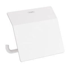 Hansgrohe AddStoris - Portarotolo Con Coperchio, Bianco Opaco 41753700