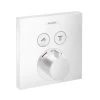 Hansgrohe Shower Select - Miscelatore Termostatico Ad Incasso Per 2 Utenze, Bianco Opaco 15763700