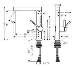 Hansgrohe Finoris - Miscelatore Da Lavabo 230, Con Sistema Di Scarico Push-Open A Braccio Di Erogazione Girevole, Nero Opaco 76060670 8 Hansgrohe Finoris - Miscelatore Da Lavabo 230, Con Sistema Di Scarico Push-Open A Braccio Di Erogazione Girevole, Nero Opaco 76060670 -Negozio Di Articoli Per Il Bagno 887d348ded703f1cb8a47827 2