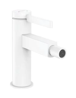 Hansgrohe Finoris - Miscelatore Per Bidet, Con Sistema Di Scarico Push-Open, Bianco Opaco 76200700