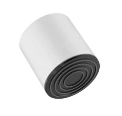 Hansgrohe Pulsify - Soffione Doccia 105, Getto Singolo, EcoSmart, Bianco Opaco 24132700