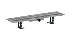 Hansgrohe RainDrain Compact - Canalina Doccia 70 Cm, Con Griglia, Acciaio Inox Spazzolato 56164800