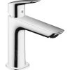 Hansgrohe Logis - Miscelatore Da Lavabo Fine 110, Con Sistema Di Scarico, CoolStart, EcoSmart, Cromo 71254000