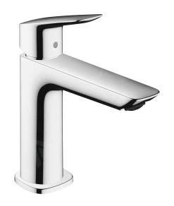 Hansgrohe Logis - Miscelatore Da Lavabo Fine 110, Con Sistema Di Scarico, CoolStart, EcoSmart, Cromo 71254000