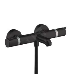 Hansgrohe Ecostat Comfort - Miscelatore Termostatico Per Vasca Da Bagno, Nero Opaco 13114670