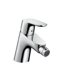 Hansgrohe Focus E2 - Miscelatore Monocomando Per Bidet Con Sistema Di Scarico Push-Open, Cromato 31922000