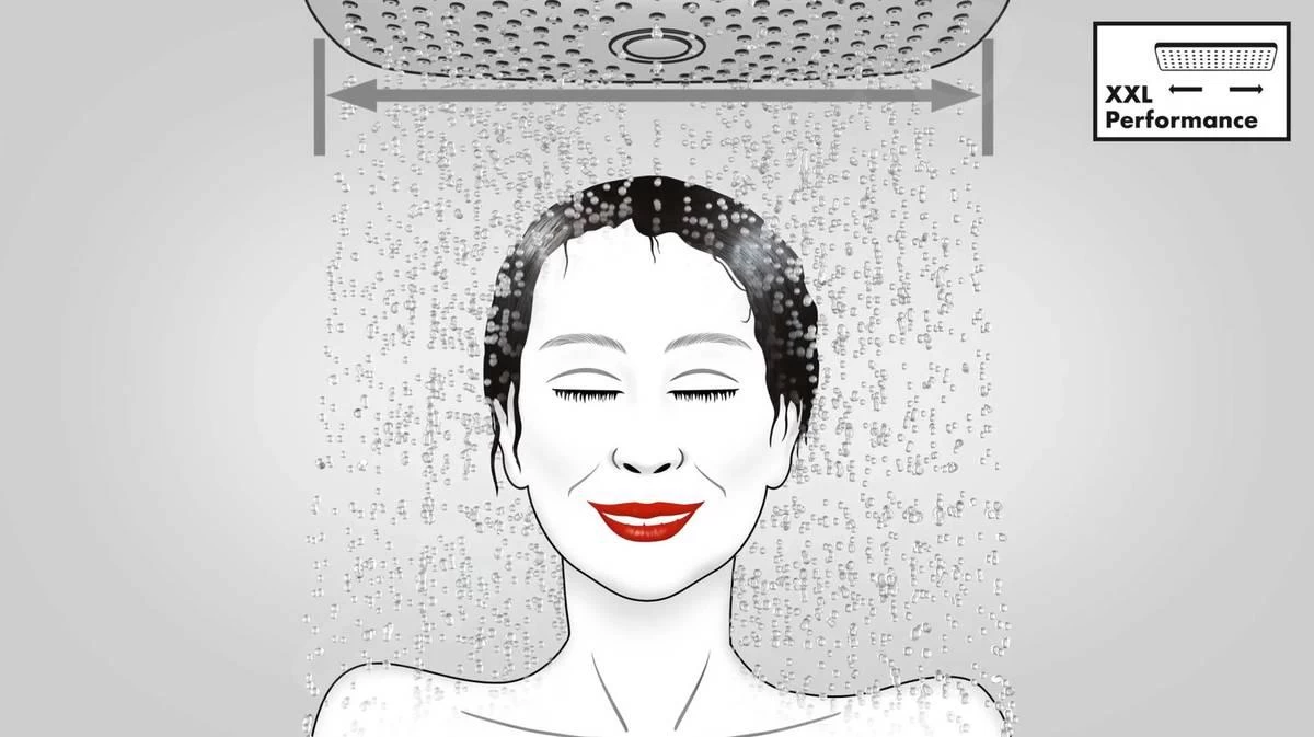 Hansgrohe Croma 220 - Soffione Doccia Air A Getto Singolo EcoSmart 9 L/min, Cromato 26465000 6 Hansgrohe Croma 220 - Soffione Doccia Air A Getto Singolo EcoSmart 9 L/min, Cromato 26465000 - immagine 6