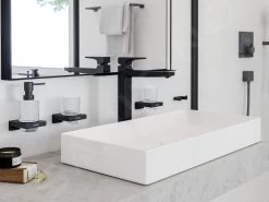 Hansgrohe AddStoris - Portaspazzolino E Dentifricio Con Supporto, Vetro Opaco/nero Opaco 41749670 -Negozio Di Articoli Per Il Bagno a27de98152cc28ceff4399de