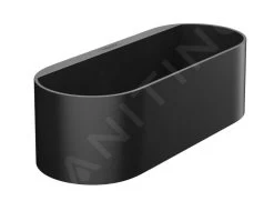 Hansgrohe WallStoris - Mensola Profonda, Nero Opaco 27912670