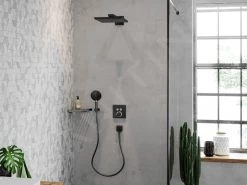 Hansgrohe AddStoris - Mensola Ad Angolo, Nero Opaco 41741670 -Negozio Di Articoli Per Il Bagno af171c3b0877d456fd206fb9