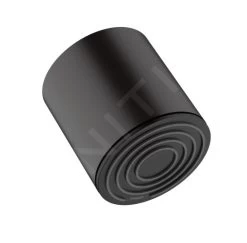 Hansgrohe Pulsify - Soffione Doccia 105, Getto Singolo, EcoSmart, Nero Opaco 24132670