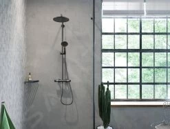 Hansgrohe AddStoris - Mensola Ad Angolo, Nero Opaco 41741670 -Negozio Di Articoli Per Il Bagno b3f0d66791516dbd98db6e68