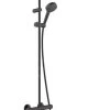 Hansgrohe Vernis Blend - Set Doccia Showerpipe 200 Con Termostato, Nero Opaco 26276670