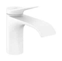 Hansgrohe Vivenis - Rubinetto Non Miscelatore 80. EcoSmart, Bianco Opaco 75013700