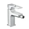 Hansgrohe Metropol - Miscelatore Monocomando Per Bidet Con Sistema Di Scarico Push-Open, Cromato 74520000