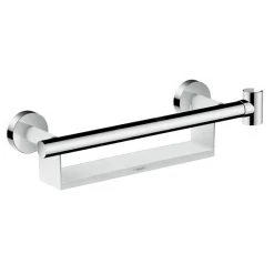 Hansgrohe Raindance Select S - Maniglia Comfort Con Supporto Porter E Mensola, Cromato 26328400