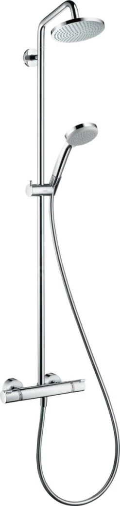 Hansgrohe Croma 160 - Set Doccia Con Termostato, 160 Mm, Getto Singolo, Cromato 27135000