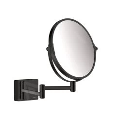 Hansgrohe AddStoris - Specchietto Cosmetico A Parete, Nero Opaco 41791670