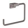 Hansgrohe AddStoris - Portasciugamani, Cromo Nero Spazzolato 41754340