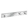 Hansgrohe RainSelect - Miscelatore Ad Incasso Per 5 Utenze, Cromo 15358000