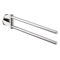 Hansgrohe Logis - Portasciugamani A Due Bracci, Cromato 40512000