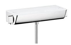 Hansgrohe Ecostat Select - Miscelatore Doccia Termostatico, Bianco/cromato 13161400