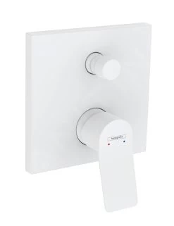 Hansgrohe Vivenis - Miscelatore Ad Incasso Per Vasca Da Bagno, 2 Utenze, Bianco Opaco 75416700