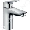 Hansgrohe Logis - Miscelatore Monocomando 100 Per Lavabo, Con Sistema Di Scarico, Cromato 71100000