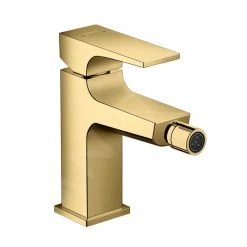Hansgrohe Metropol - Miscelatore Per Bidet, Con Sistema Di Scarico Push-Open, Color Oro Lucido 32520990