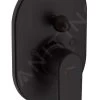 Hansgrohe Vernis Shape - Miscelatore Ad Incasso Per Vasca Da Bagno, Con Corpo Incasso, Nero Opaco 71472670